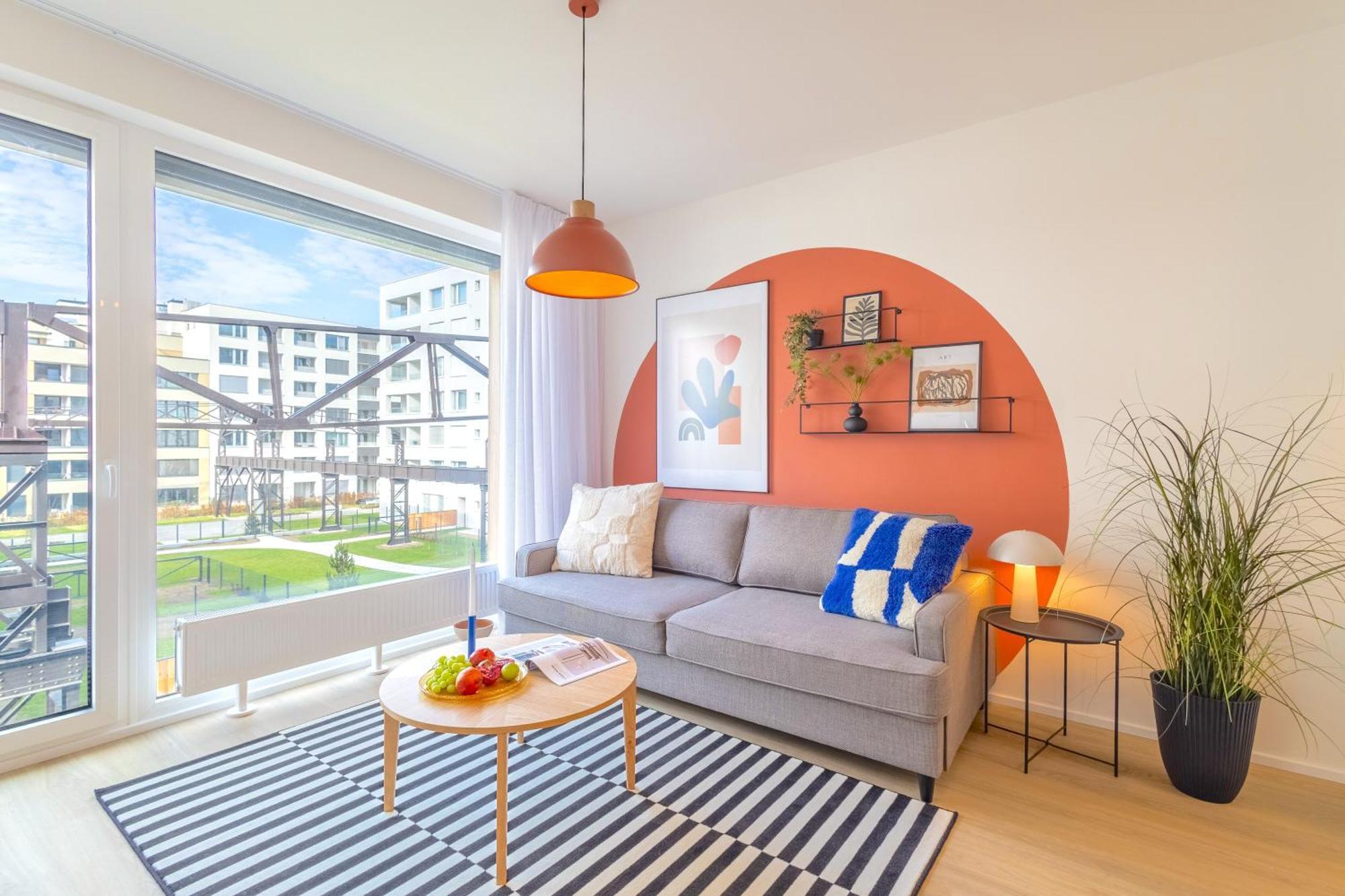 Design Apartment - Balcony, Free Parking, Yoga, 10 Mins To Center, By Gravity Прага Экстерьер фото