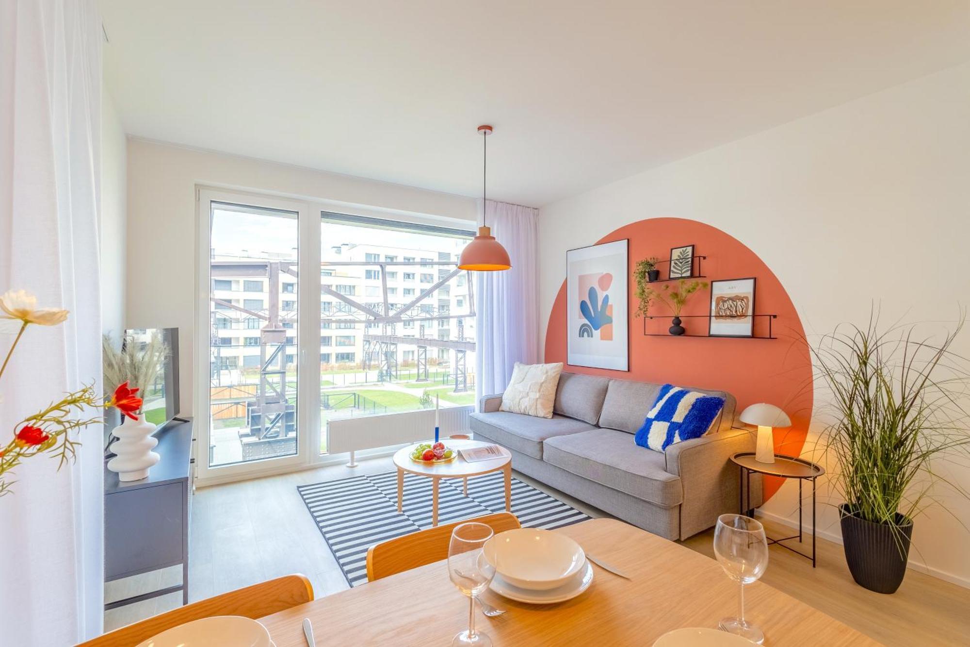 Design Apartment - Balcony, Free Parking, Yoga, 10 Mins To Center, By Gravity Прага Экстерьер фото